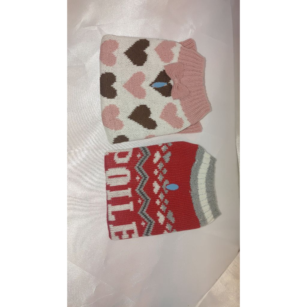 Dog Sweaters x2 Size S